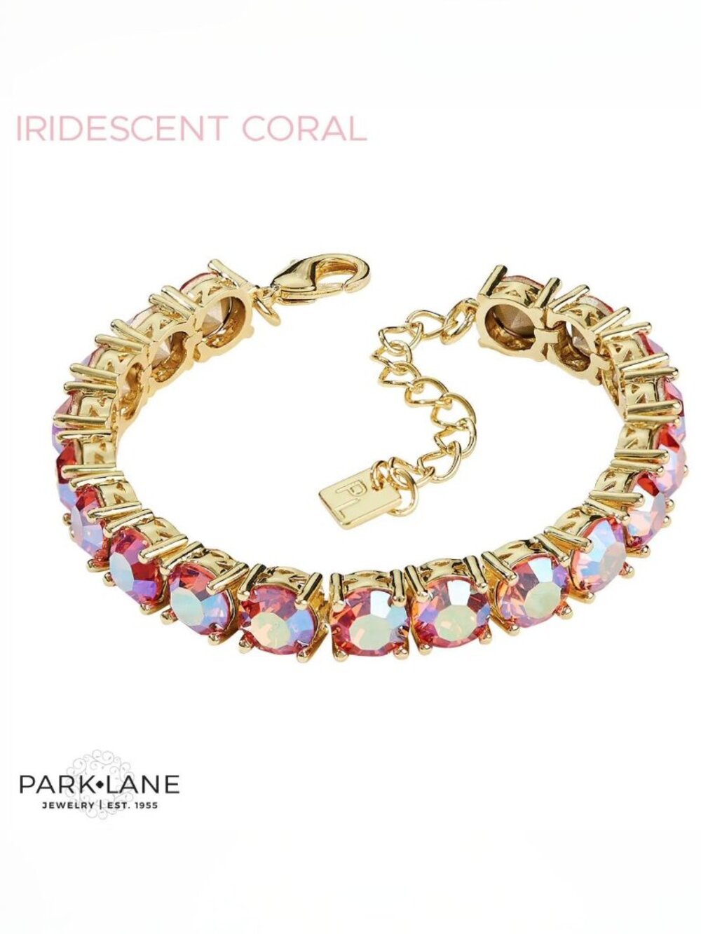 Park Lane Iridescent Coral Impression Bracelet - NWT